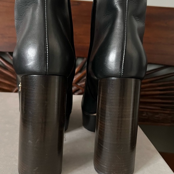 Jimmy Choo Bryn 125 leather platform ankle boots - Picture 3 of 9